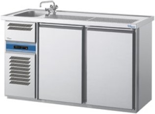 Getränkekühltheke Magnos 1B 2T L 1550 x 700 mm