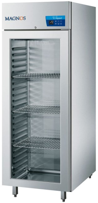 Kühlschrank MAGNOS mit Glastür 570 - GN 2/1