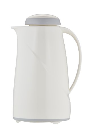 Isolierkanne 1,0 l Wave S+ weiß Kunststoff
