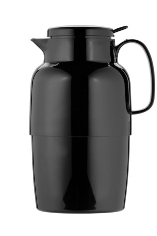 Isolierkanne 2,0 l Mondo Push mit Drucktaste schwarz Kunststoff