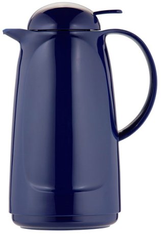 Isolierkanne Relax Push 1,0 l dunkelblau Kunststoff