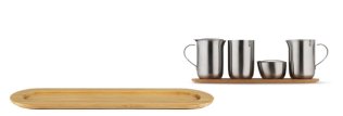 Tablett Serve* Tray aus Bambus, lackiert