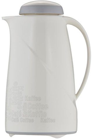 Isolierkanne Wave 1,0 l Coffee Break weiß Kunststoff