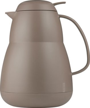 Isolierkanne Zeo 1,0 l warm grey Kunststoff