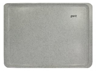 Tablett 46x34,4 cm GL0540 granit Kunststoff