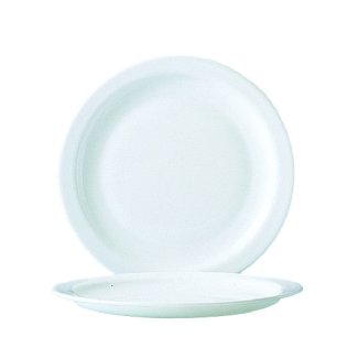 Hoteliere Uni Teller flach 23,5cm Coup