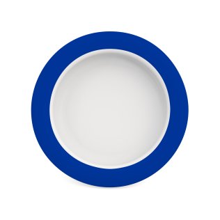902 Teller mit Kipp-Trick Ø 20 cm blau Kunststoff