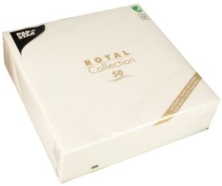 Servietten ROYAL Collection 40 cm x weiß 50er Pack
