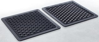 Rational Kreuz-und Streifen Grillrost 2/3 GN (325 x 354 mm)