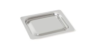 Steckdeckel 166 GN1/6 GN 1/6 Edelstahl