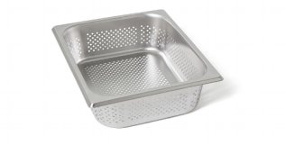 GN-Einsatz gelocht 12 094 GN1/2-90 325 x 265 mm GN 1/2 Edelstahl