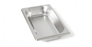 GN-Einsatz gelocht 13 054 GN1/3-55 325 x 176 mm GN 1/3 Edelstahl