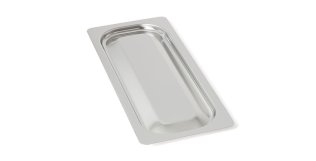 Steckdeckel 286 GN2/8 GN 2/8 Edelstahl