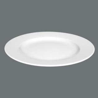 Teller flach 30 cm weiß Meran