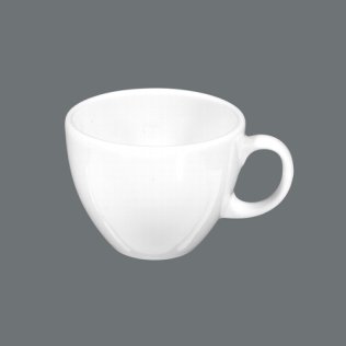 Cappuccinoobere 0,22 / 1131 weiß Ø 87 mm Meran Porzellan
