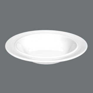 Teller tief 23 cm weiß Vitalis