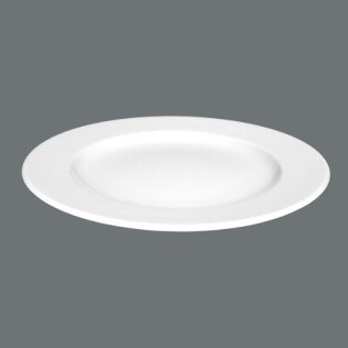 Teller flach 28 cm weiß Meran