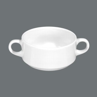 Suppentasse 0,28 weiß Ø 100 mm Meran Porzellan