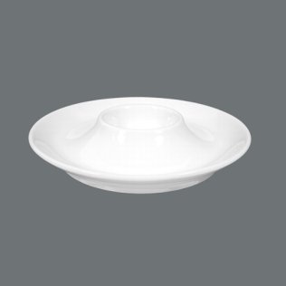 Eierbecher mit Ablage weiß Ø 123 mm Meran
