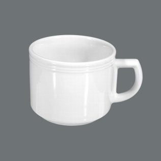 Kaffeetasse 1 0,18 weiß Ø 77 mm Vitalis Porzellan