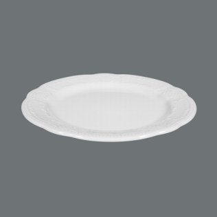 Teller flach 15 cm weiß Salzburg