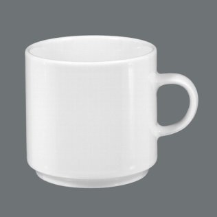 Kaffeetasse 1 / 0,18 weiß Ø 70 mm Savoy Porzellan