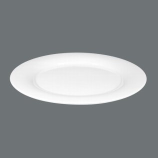 Teller flach 23 cm weiß Savoy