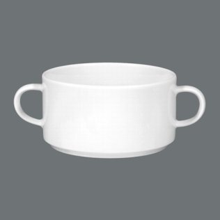 Suppentasse 0.27 stapelbar weiß Ø 99 mm Savoy Porzellan