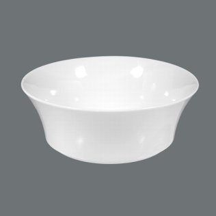 Schüssel rund 20 cm weiß Savoy