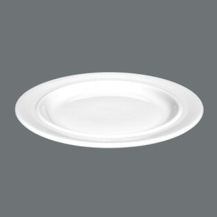 Teller flach 23 cm weiß Vitalis