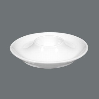 Eierbecher mit Ablage weiß Ø 124 mm Imperial