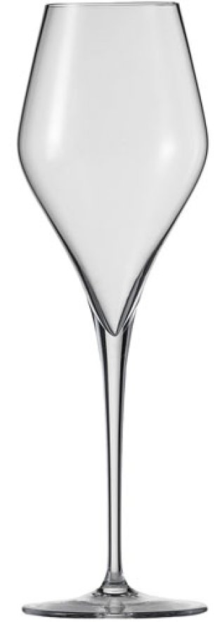 Finesse Sekt / Champagner 77 ohne Füllstrich mit Moussierpunkt Ø 75 mm