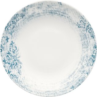 Teller tief coup 21 cm Shabby Chic 4 Porzellan