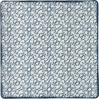 Teller flach eckig 20cm Shabby Chic 5