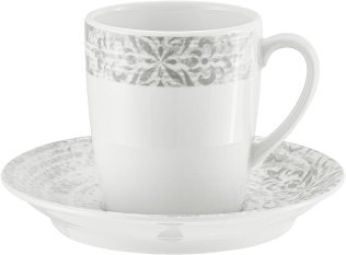 Espressountere Shabby Chic 2 Ø 111 mm Porzellan
