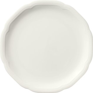 Teller flach rund coup Relief 31cm / CREATE Porzellan