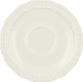 Kombi-Untertasse rund Relief 16cm / CREATE Porzellan
