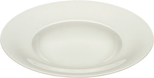 Teller tief rund Fahne 20cm weiß Delight