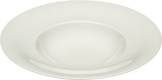 Teller tief rund Fahne 28cm weiß Delight