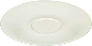 Kombi-Untertasse rund 16cm weiß Delight