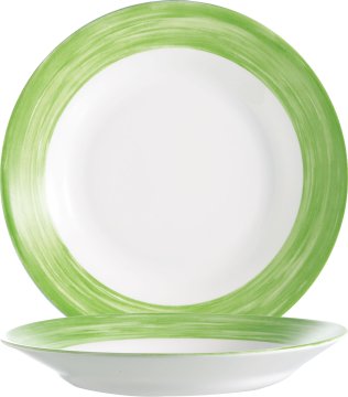 Brush Green Teller tief 22,5cm
