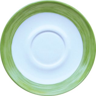 Brush Green Untertasse 14cm