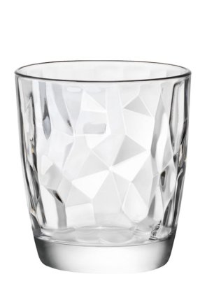 Aqua Transparente Whiskybecher 30,5 cl Diamond Ø 84 mm