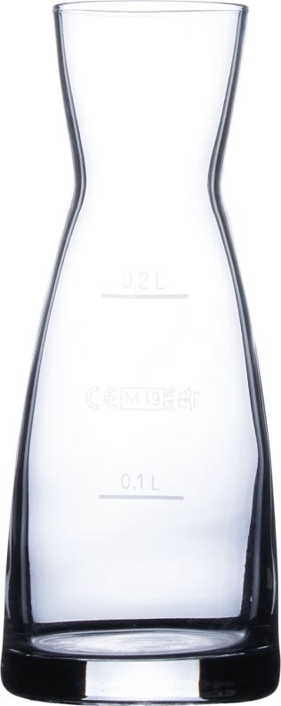 Ypsilon Karaffe 28,5 cl, 0,1 + 0,2 l /-/