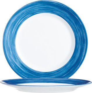 Brush Blue Jean Teller flach 23,5cm