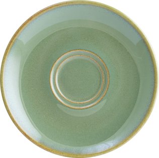 Sage Gourmet Kombiuntertasse 16cm Grün Porzellan
