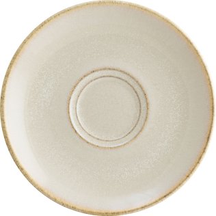 Sand Gourmet Kombiuntertasse 16cm Beige Porzellan