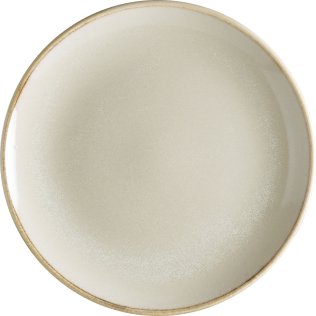 Sand Gourmet Teller flach 25cm Beige Porzellan