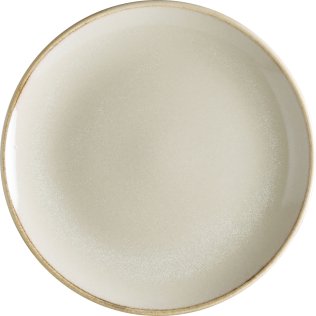 Sand Gourmet Teller flach 27cm Beige Porzellan