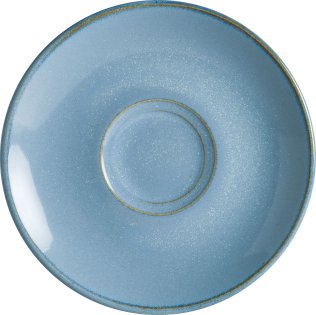 Sky Gourmet Kombiuntertasse 16cm Blau Porzellan